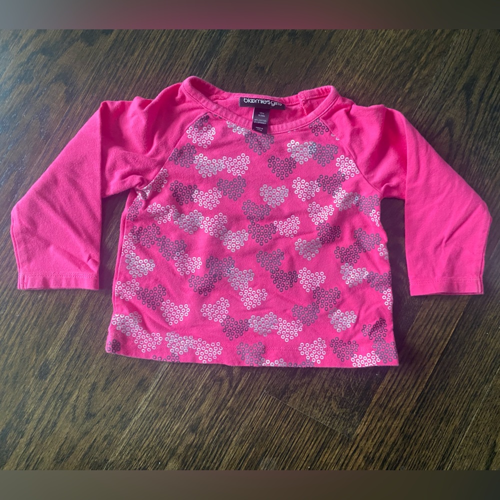 Baby long sleeved shirt